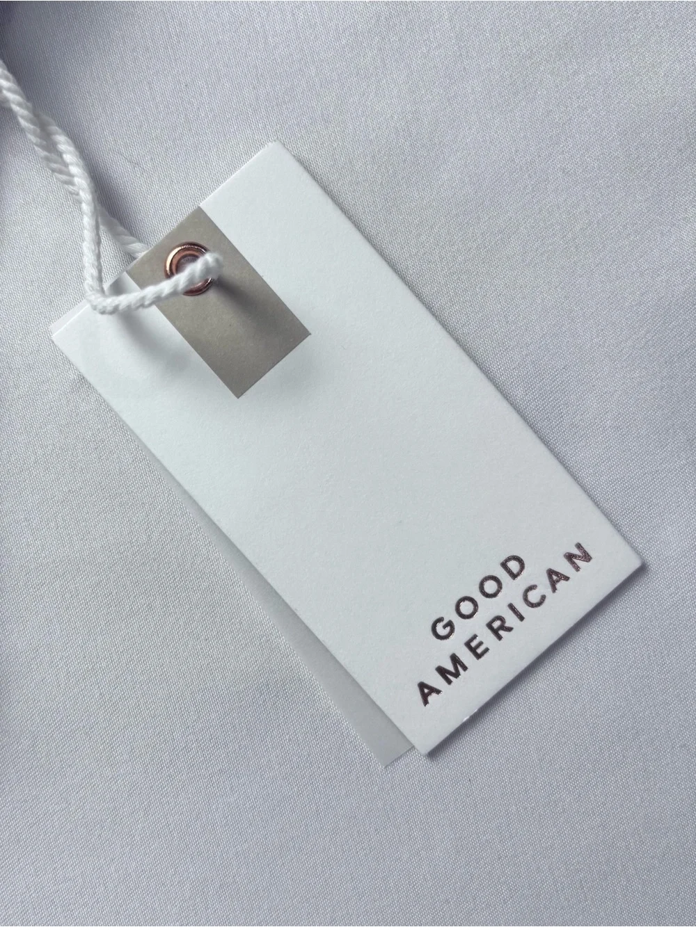 Good American Brown Shimmer Bikini Bottom